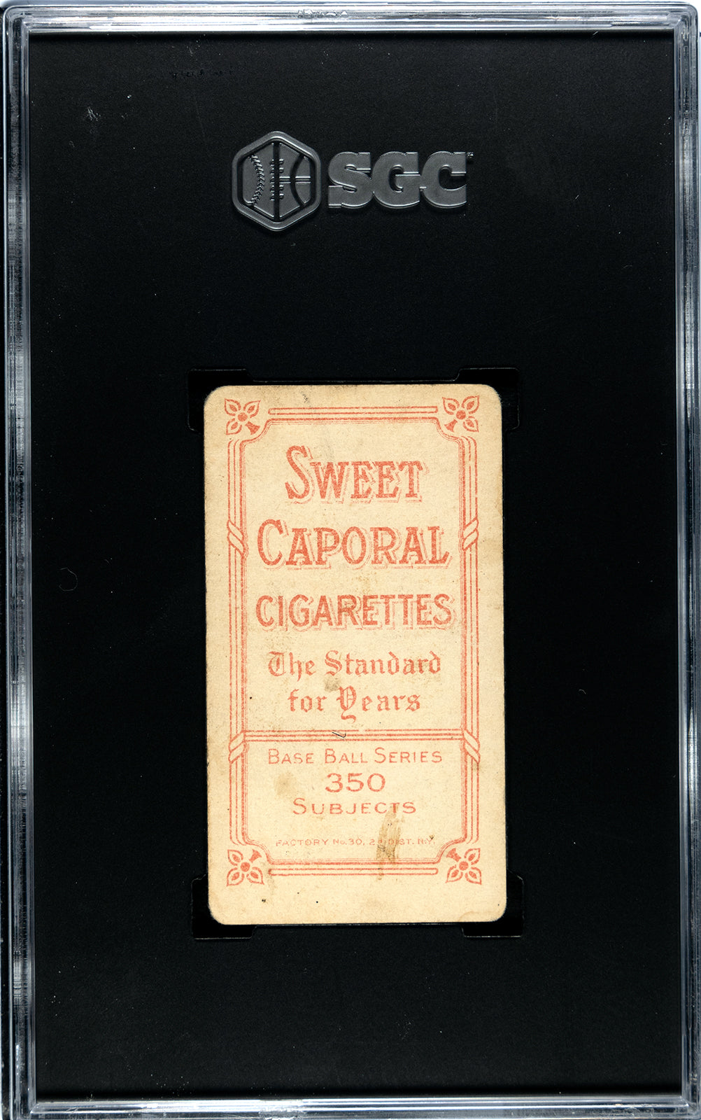 1910 T206 Sweet Caporal Art Fletcher - SGC 2.5
