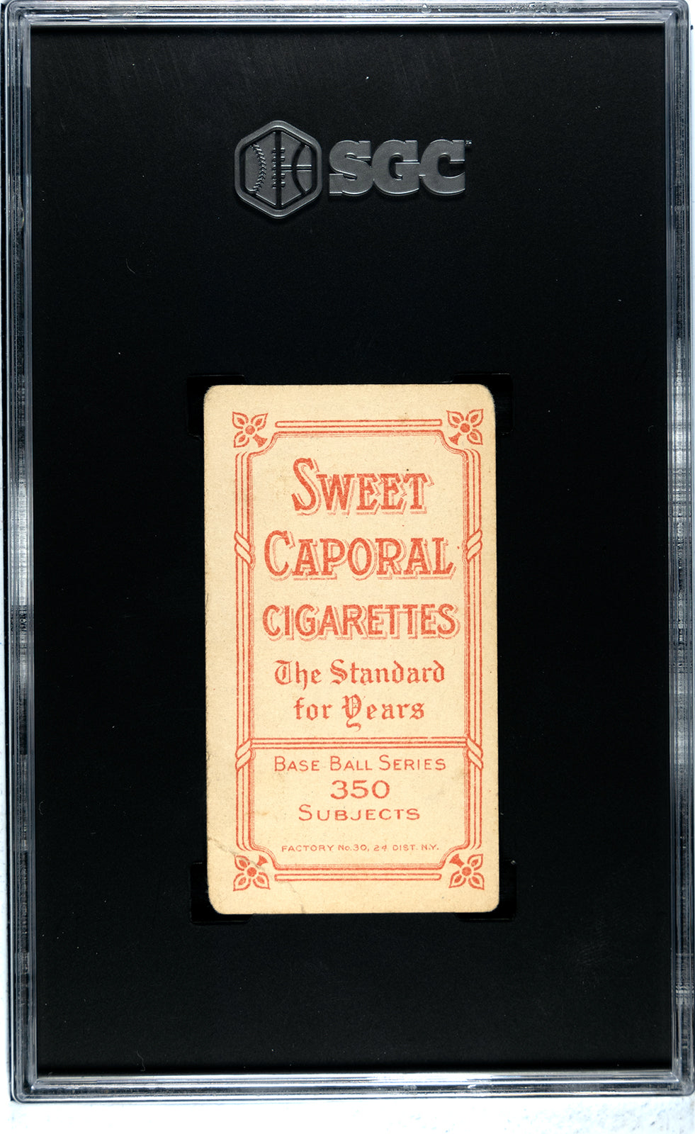 1910 T206 Sweet Caporal Johnny Evers (With Bat, Chicago on Shirt) - SGC 2.5