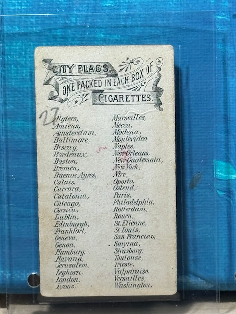 1888 Allen & Ginter N6 City Flags London