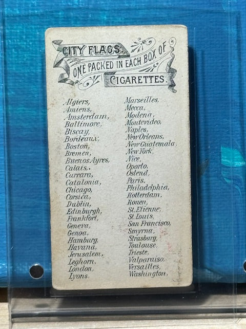 1888 Allen & Ginter N6 City Flags Mecca