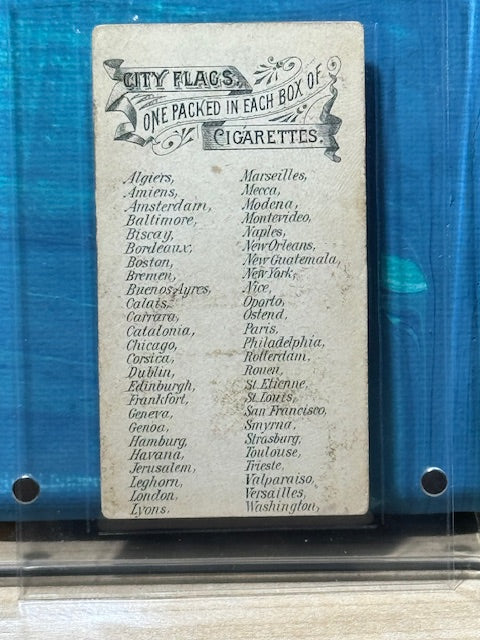 1888 Allen & Ginter N6 City Flags Modena