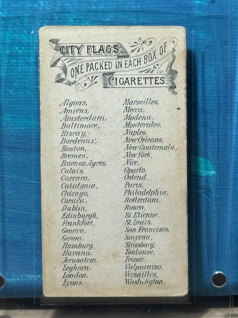 1888 Allen & Ginter N6 City Flags San Francisco