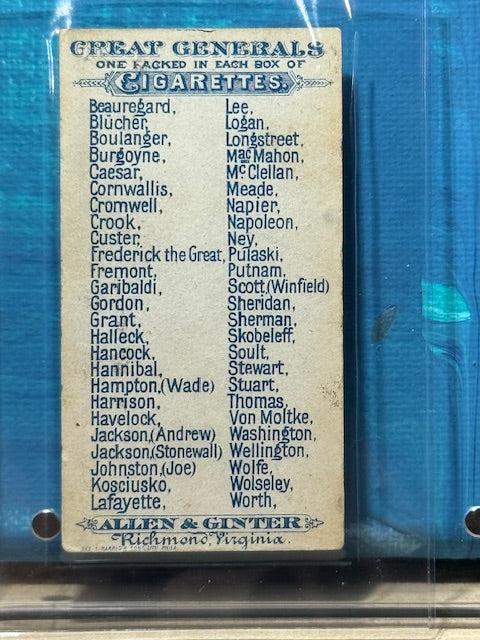 1888 Allen & Ginter N15 Great Generals Napier