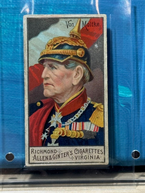 1888 Allen & Ginter N15 Great Generals Von Moltke