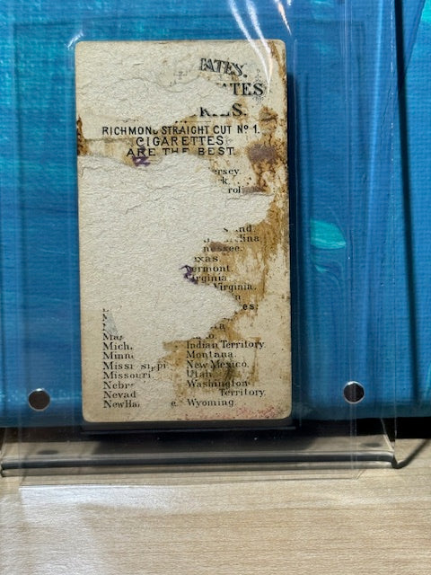 1888 Allen & Ginter N11 Flags of the States and Territories Louisiana