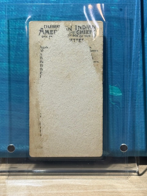 1888 Allen & Ginter N2 American Indian Chiefs Black Eye