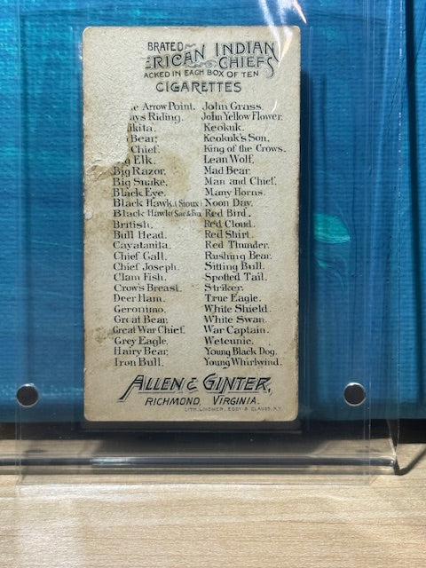 1888 Allen & Ginter N2 American Indian Chiefs British