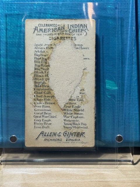 1888 Allen & Ginter N2 American Indian Chiefs Cayatanita