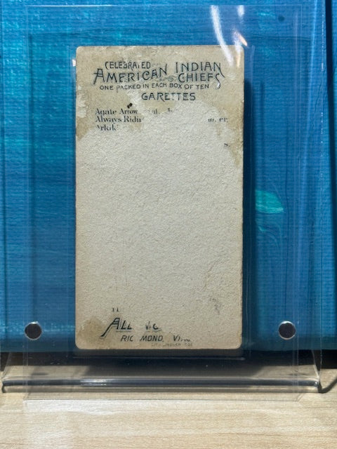 1888 Allen & Ginter N2 American Indian Chiefs Crow’s Breast