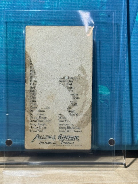 1888 Allen & Ginter N2 American Indian Chiefs John Grass