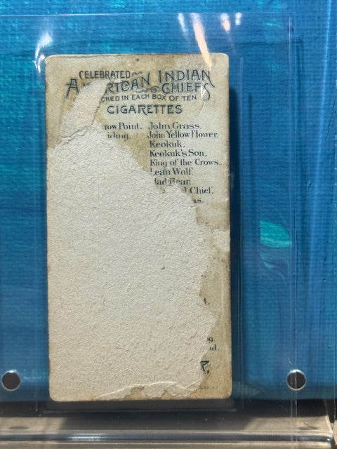 1888 Allen & Ginter N2 American Indian Chiefs Keokuk