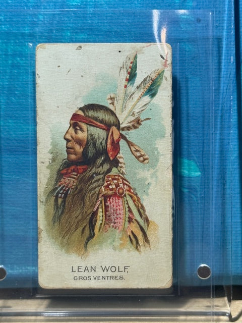 1888 Allen & Ginter N2 American Indian Chiefs Lean Wolf