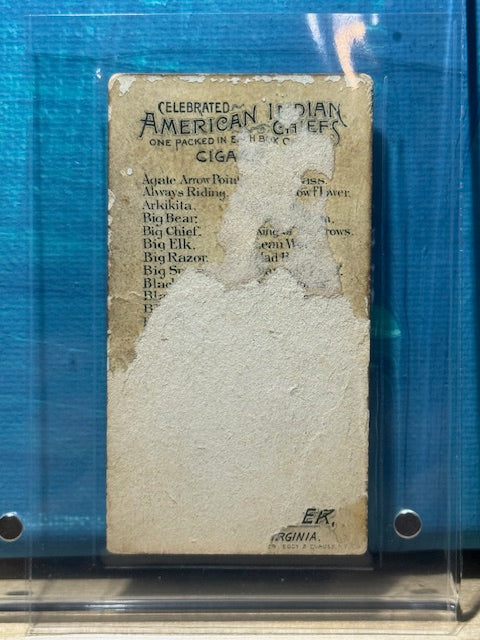 1888 Allen & Ginter N2 American Indian Chiefs Noon Day