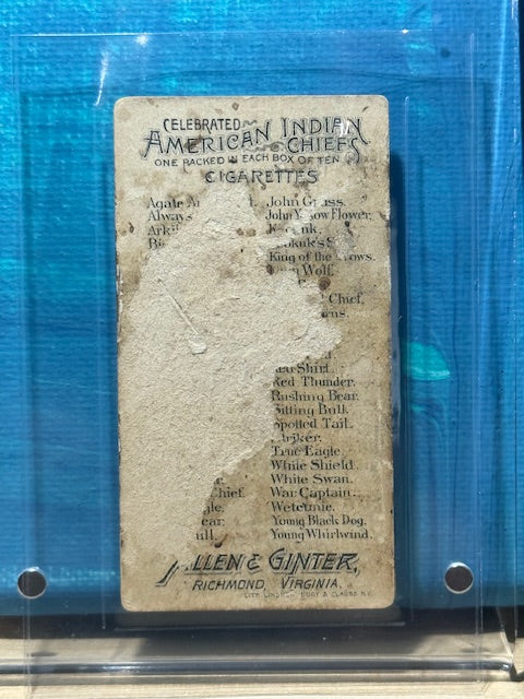 1888 Allen & Ginter N2 American Indian Chiefs Striker