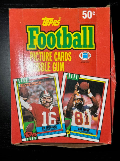 1990 Topps Football Hobby Box
