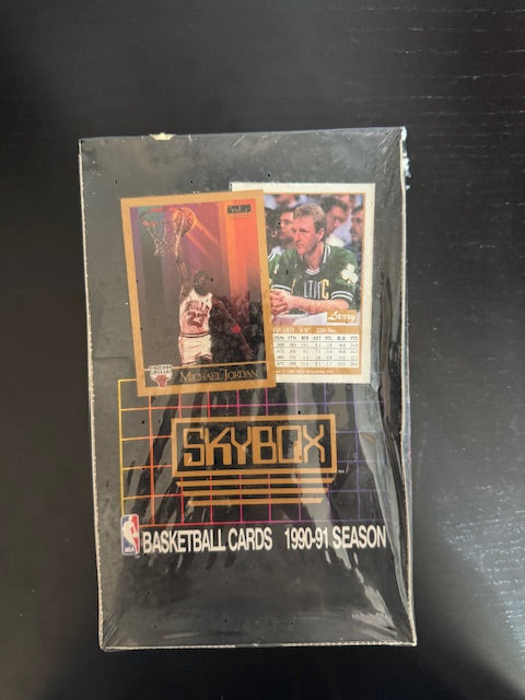 1990-91 Sky Box Basketball Series 1 Hobby Box