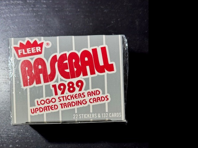 1989 Fleer Baseball Update Factory Set