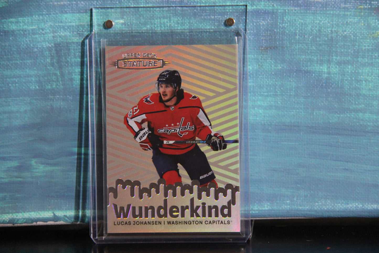 2022-23 Upper Deck Stature #W-43 Lucas Johansen Wunderkind