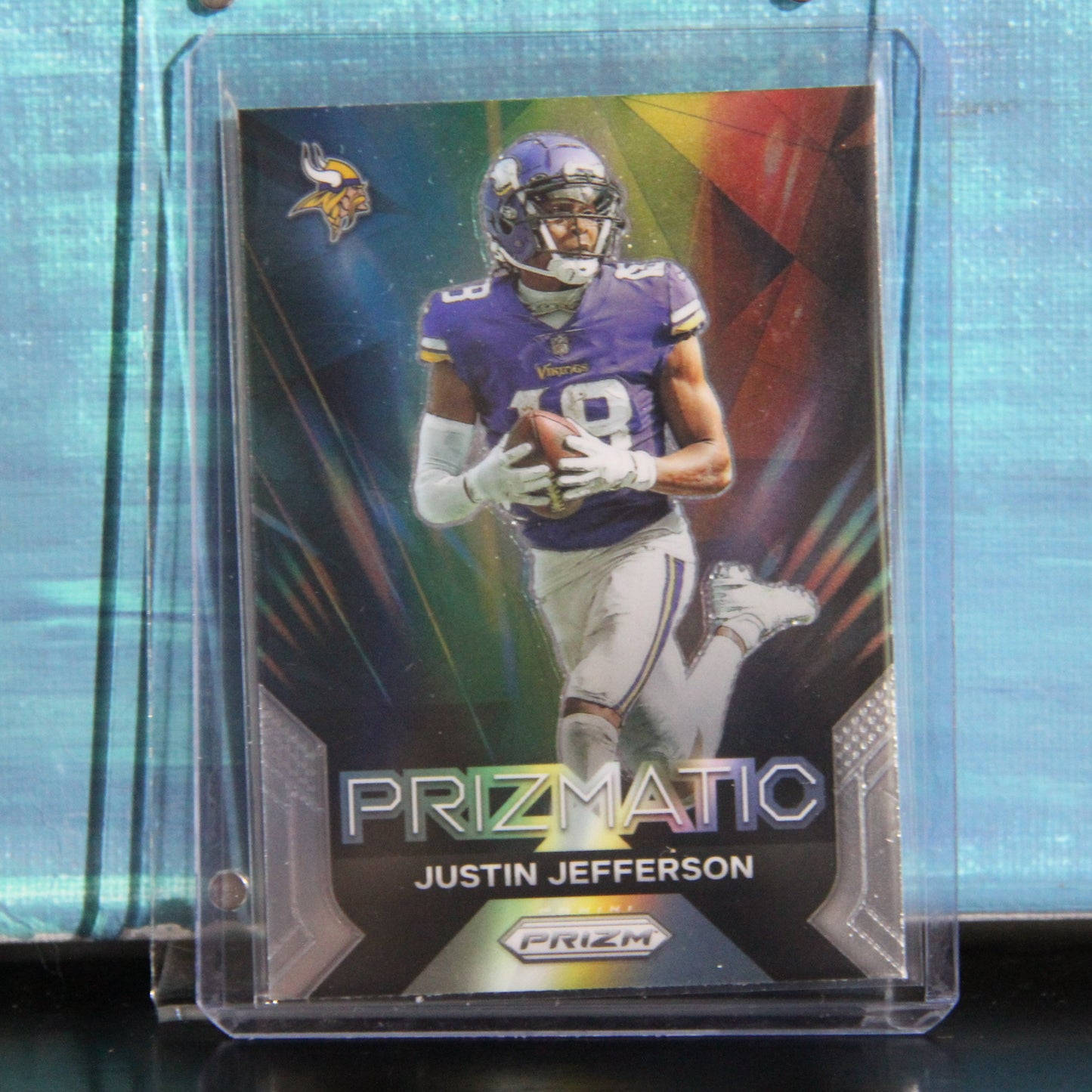 2023 Panini Prizm #16 Justin Jefferson Prizmatic