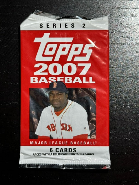 2007 Topps Series 2 Baseball Sealed Pack