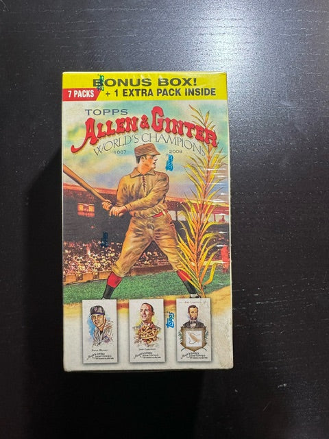 2008 Allen & Ginter World's Champions Blaster Box (7+1)