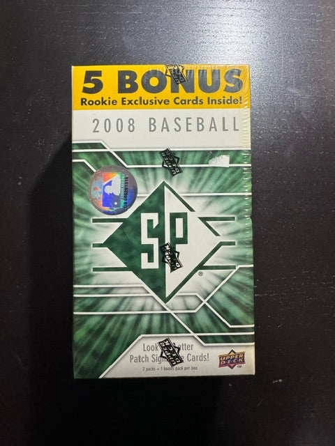 2008 Upper Deck SP Baseball Blaster Box (7 + 1)