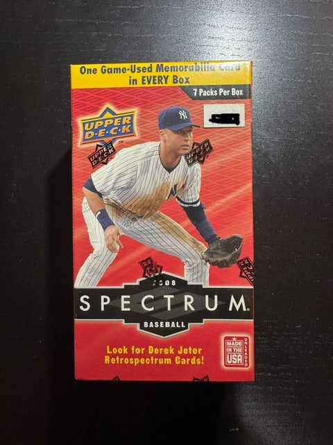2008 Upper Deck Spectrum Baseball Blaster Box (7 packs)