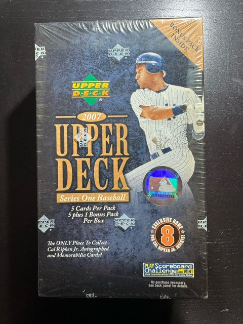 2007 Upper Deck Series 1 Baseball Blaster Box (5+1)