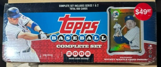 2008 Topps Baseball Factory Set (Mickey Mantle Exclusive)