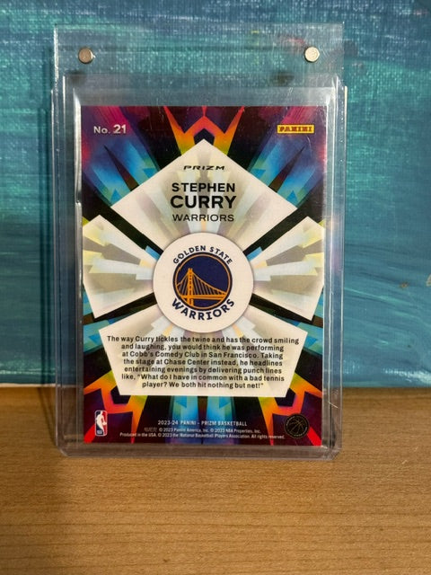 2023-24 Panini Prizm Stephen Curry Kaleidoscope #21