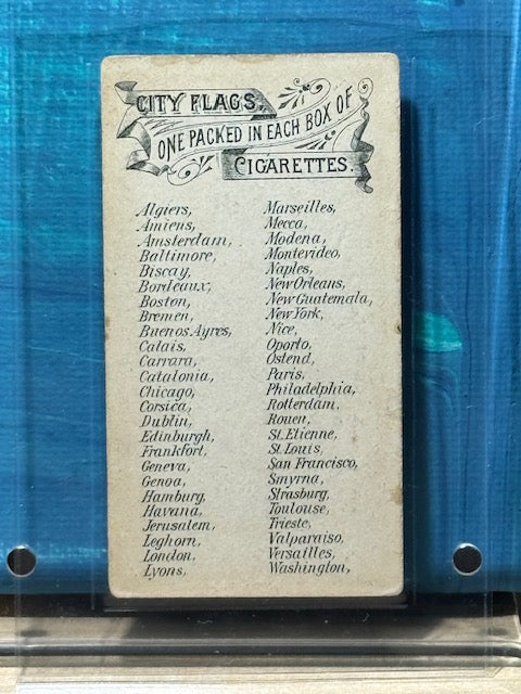 1888 Allen & Ginter N6 City Flags Carrara