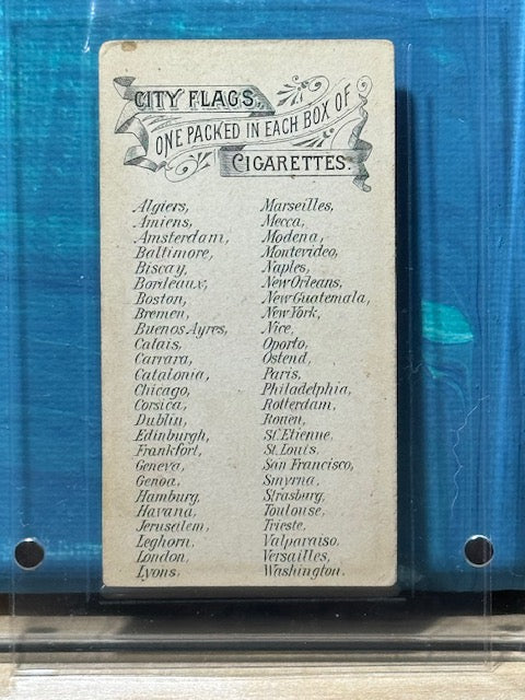 1888 Allen & Ginter N6 City Flags Frankfort