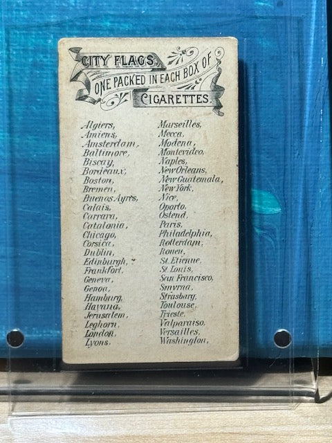 1888 Allen & Ginter N6 City Flags Geneva