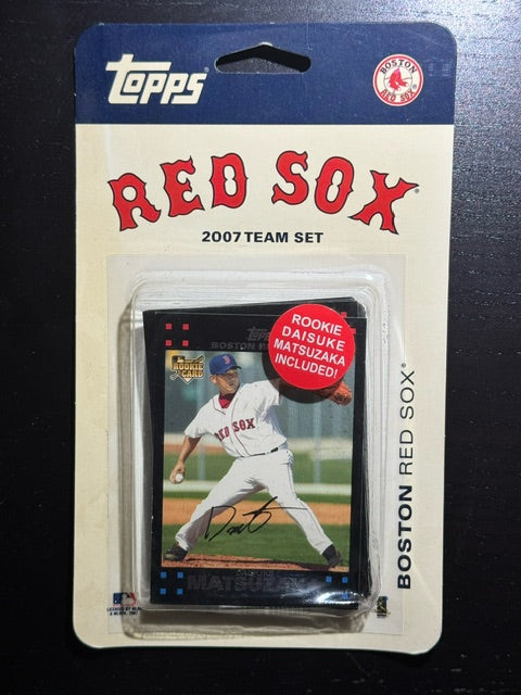2007 Topps Baseball Boston Red Sox Team Set (Factory Sealed)