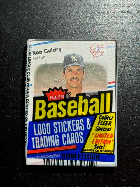 1988 Fleer Baseball Sealed Cello Pack