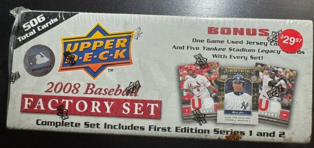 2008 Upper Deck Baseball Factory Set
