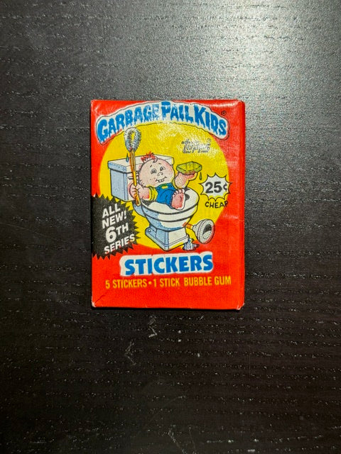 1986 Garbage Pail Kids 6th Series Sealed Wax Pack