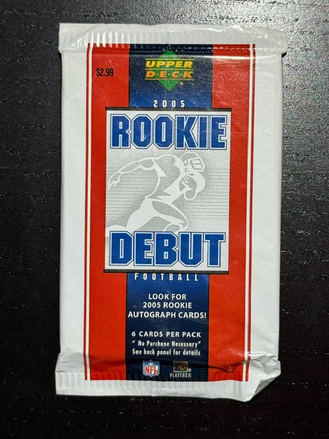 2005 Upper Deck Rookie Debut Sealed Pack