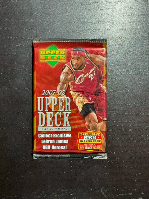 2007-08 Upper Deck Basketball Sealed Pack