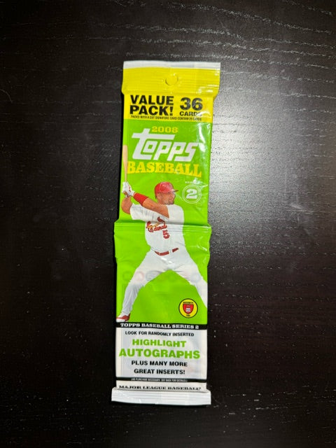 2008 Topps Series 2 Baseball Value Pack