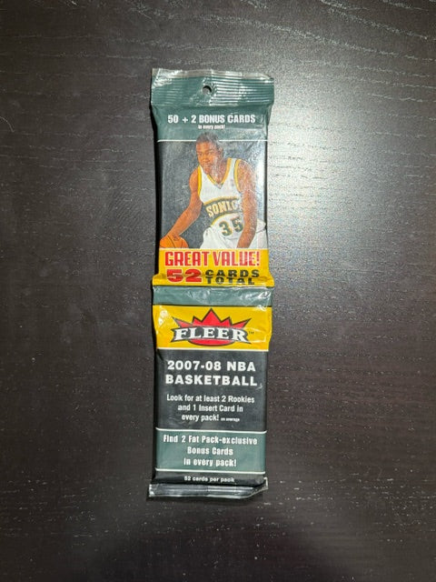 2007-08 Fleer Basketball Sealed Fat Pack