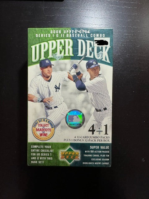 2006 Upper Deck Series 1 & 2 Jumbo Blaster Box (4+1)