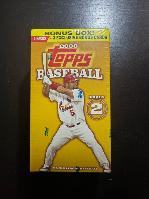 2008 Topps Series 2 Baseball Blaster (5+1) Box