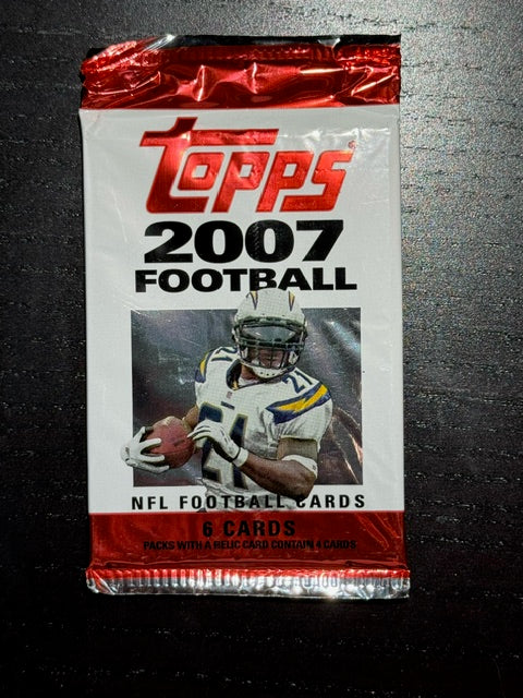 2007 Topps Football Sealed Pack