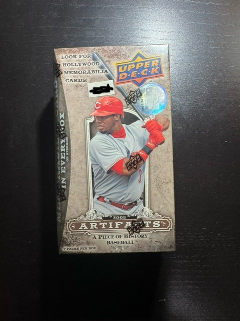 2008 Upper Deck Artifacts Baseball Blaster Box (7 packs)