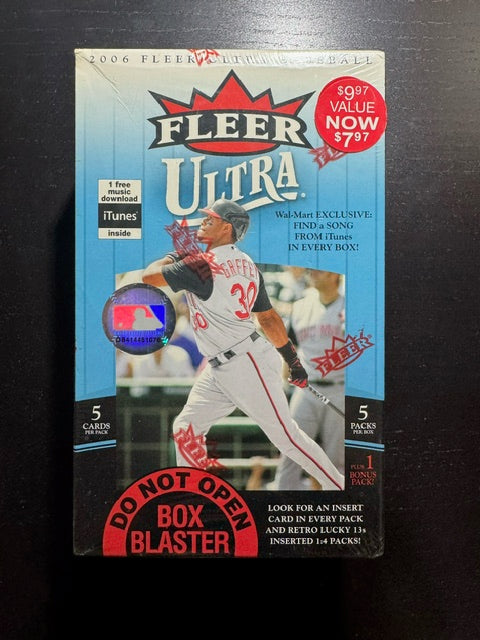 2006 Fleer Ultra Baseball Blaster Box (5 packs)