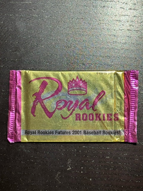 2001 Royal Rookies Baseball Sealed Pack