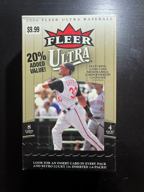 2006 Fleer Ultra Baseball Blaster Box (4 packs)