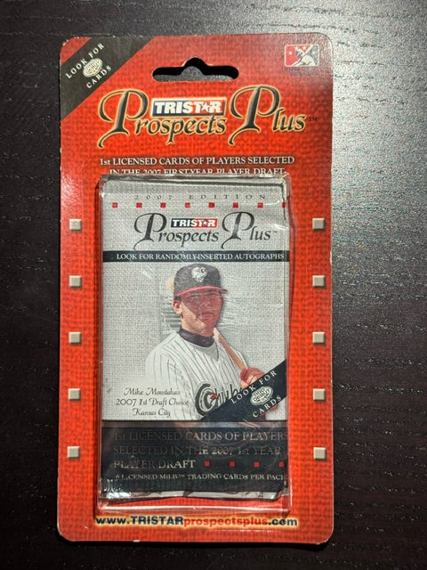 2007 TriStar Prospects Plus Baseball Sealed Pack