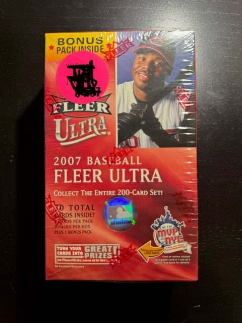 2007 Fleer Ultra Baseball Blast Box (5 + 1)